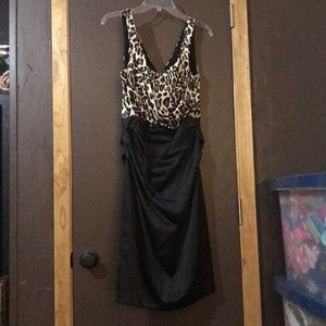 Evening wear knee length dress